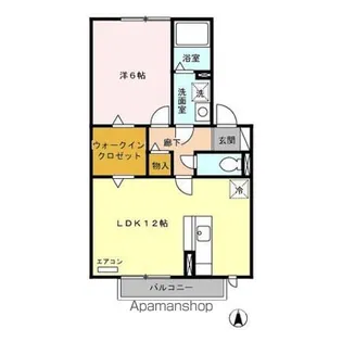 エスペランサ【2階】の間取り