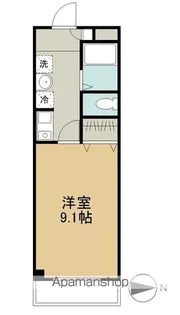 エスパシオ【205号室】の間取り