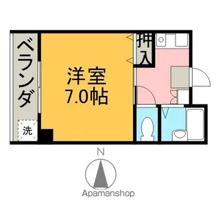 なかむらビル【4階】の間取り