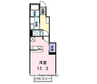 セレーノC【103号室】の間取り