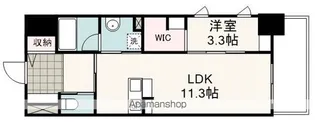 ATLUSIA(アトラシア)【602号室】の間取り