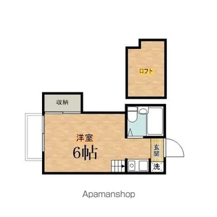 アイランドハイツ【2階】の間取り