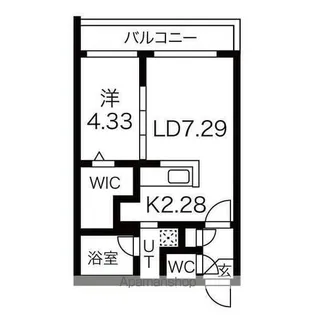 SーRESIDENCE西町【3階】の間取り