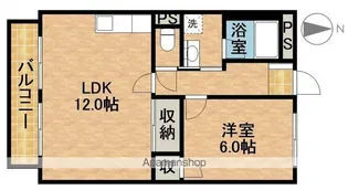 SURPLUSヴィラージュA【1階】の間取り