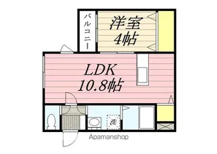 サニーガーデン住吉【3階】の間取り