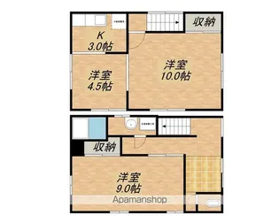 滋賀県甲賀市水口町東林口【一戸建】の間取り