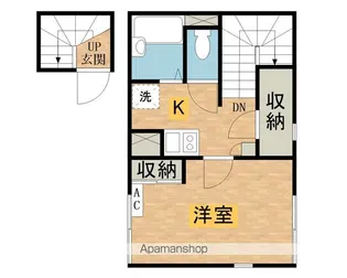レオネクストME【2階】の間取り