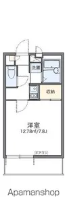 レオパレス橘【2階】の間取り