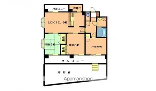 CASA 5番館【1階】の間取り