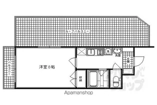 珠光ビル四条大宮【304号室】の間取り