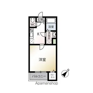 MQUARTO柏【2階】の間取り