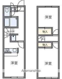 レオパレスWING【112号室】の間取り