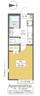 サンライト【2階】の間取り