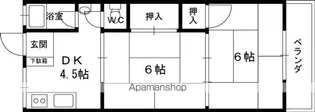 森本マンション【2階】の間取り
