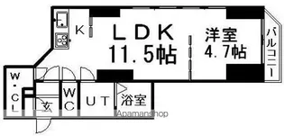 札幌中央レジデンス(旧KWレジデンス札幌中央)【3階】の間取り