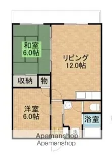 セプトフラット【3階】の間取り