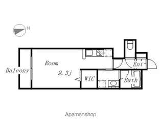 アクシア車道【2階】の間取り