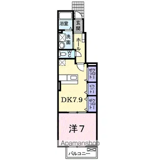 MステージⅢ【1階】の間取り