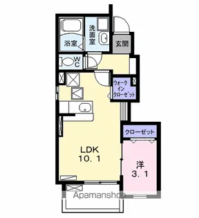 ソフィアコート【1階】の間取り