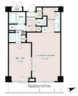 パークプレイス三田【2階】の間取り