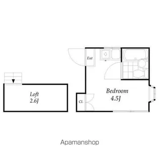 VIP調布ヶ丘【2階】の間取り