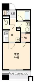 ヴィアーレ北目町【4階】の間取り