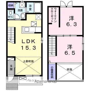 ヴィオラ【1階】の間取り