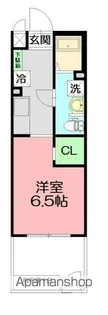カレッジテラス・アネックス【1階】の間取り