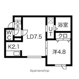 ルシエル【2階】の間取り