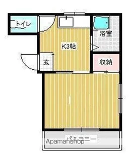 神宮Nコーポ【2階】の間取り