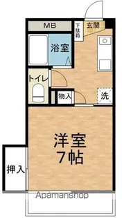 長野県松本市石芝3丁目【マンション】の間取り