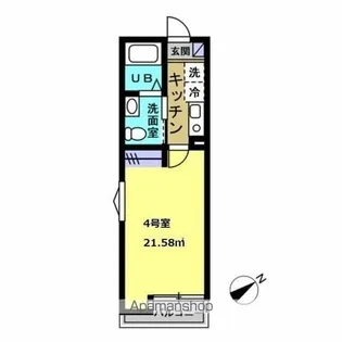 グランディール柏【3階】の間取り