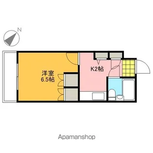 ハイツたかす【303号室号室】の間取り