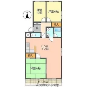 Le・Port【3階】の間取り