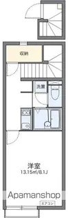 レオネクストコンフォート草戸【2階】の間取り