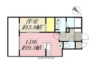 LIVE CASA 高宮【3階】の間取り