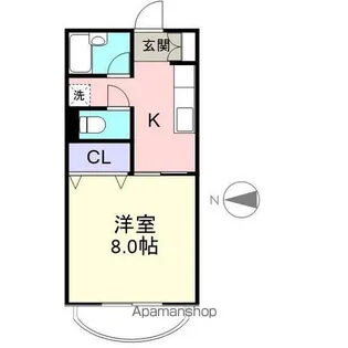 エルセラーンⅡ【1階】の間取り
