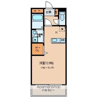 オークアベニュー【2階】の間取り