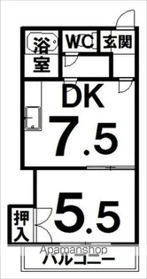 サウスコート226【2階】の間取り