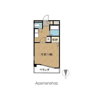 サクラハイツ(茶臼前)【2階】の間取り