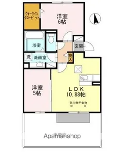 グランドメゾン フォーリーフ【1階】の間取り