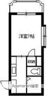 レインボー鴨池【307号室】の間取り