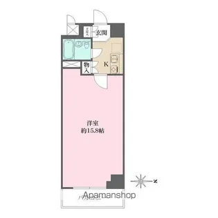 藤和半蔵門コープ【3階】の間取り