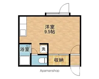 ベルノール文京台【212号室】の間取り