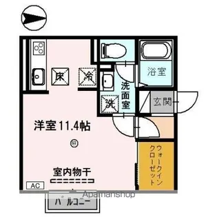 ポワロ III【1階】の間取り
