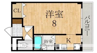 サンライズマツモト【1階】の間取り
