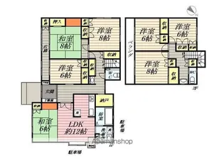 埼玉県三郷市駒形【一戸建】の間取り