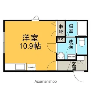 ラ・セーヌ麻生【2階】の間取り