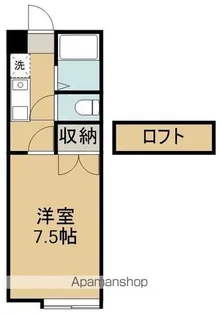 コーポタカ【106号室】の間取り