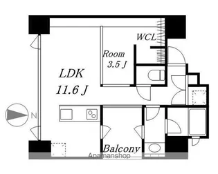 レジデンスT・L庄内通「ショウナイドオリ」【5階】の間取り